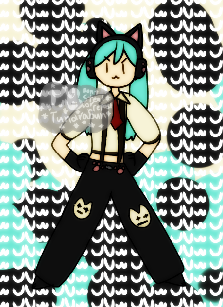 Kitty cat miku bruh