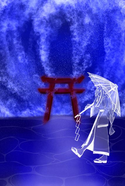 夜の神社