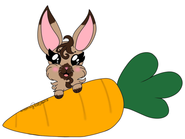 Little Bunny Giant Carrot -