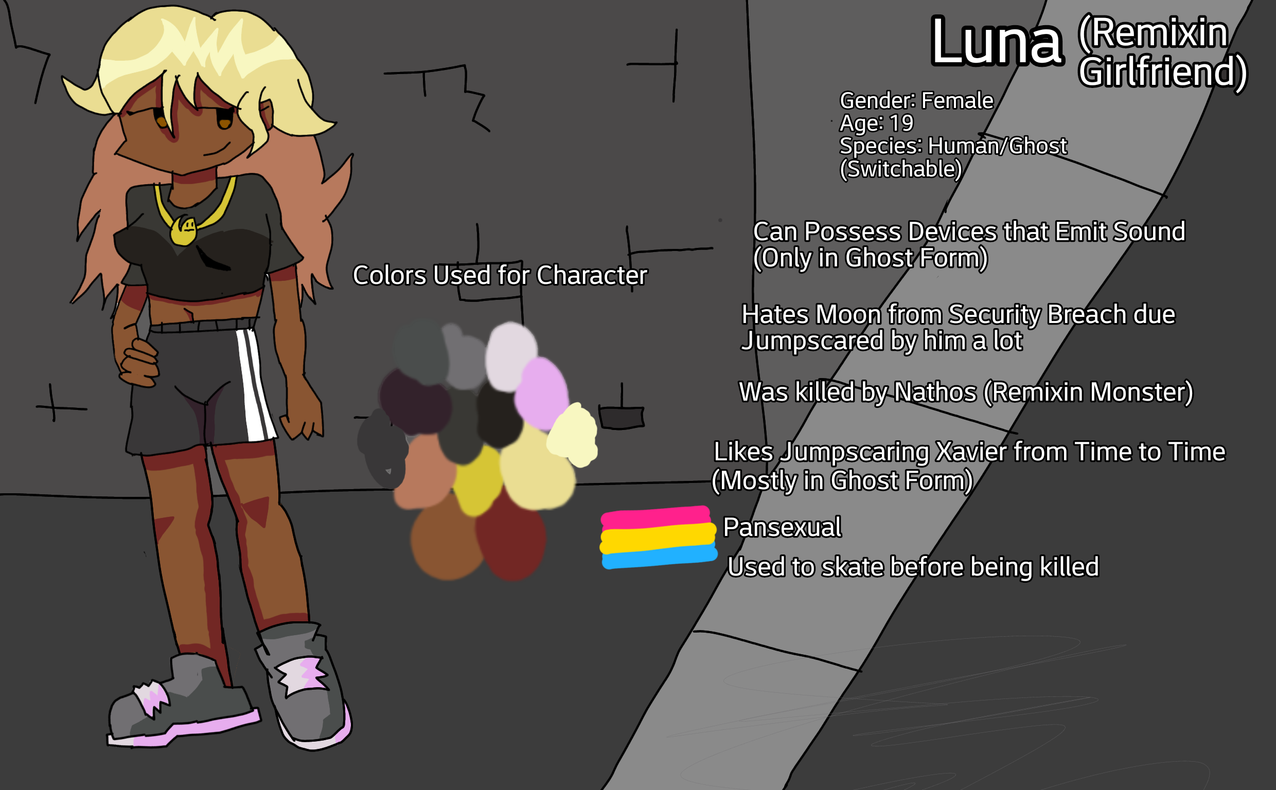 Luna (Remixin GF) Reference Sheet - ibisPaint