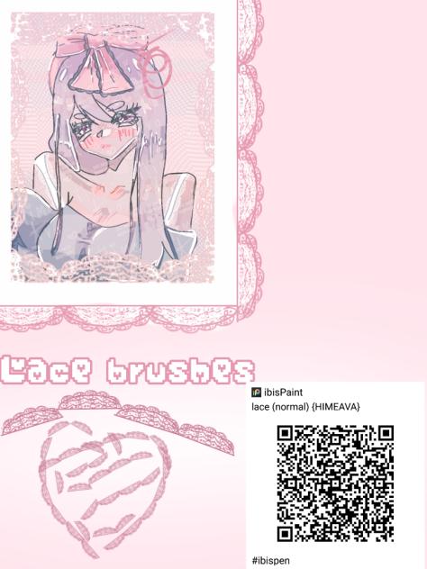 Lace brushes 💗🎀 (Normal)