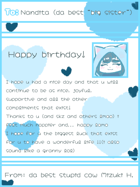 HAPPY BIRTHDAY