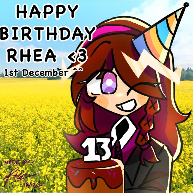 HBday for my friend❤️❤️ (super late)