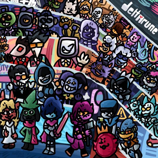 deltarune fanart ._.