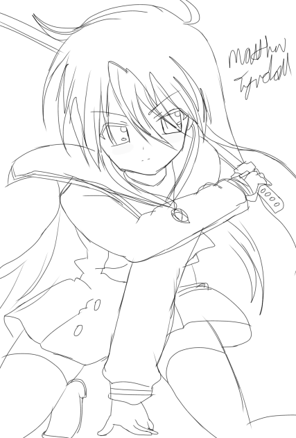 Sketch Shakugan no shana