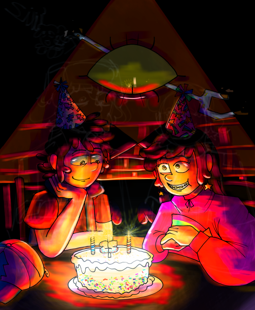 Happy birthday pinetree & shootingstar🌲🌟