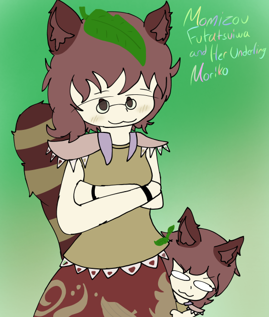 Mamizou Futatsuiwa and Her Underling