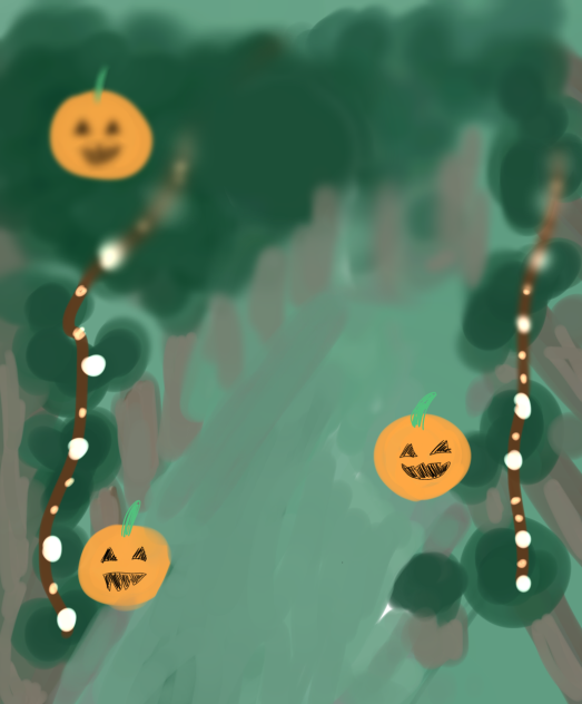 ハロウィン　背景