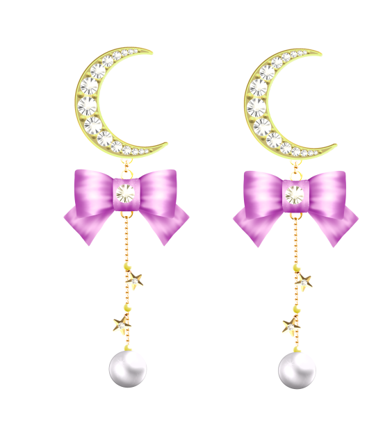 Moon earing 2