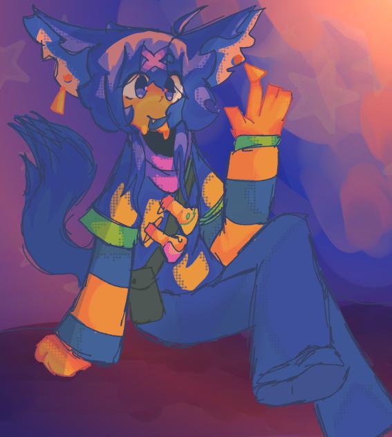 Sunsett🌅✨️{Blue}