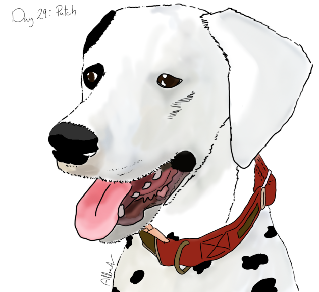 Inktober Day 29 - Patch