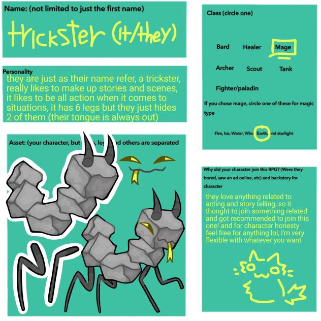 entry for the object RPG