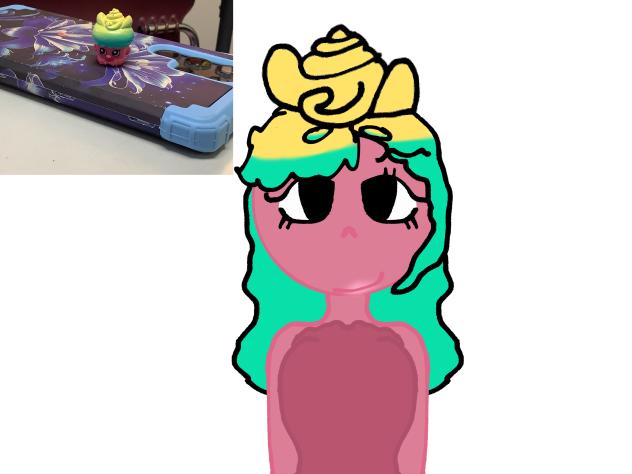 Miss cupcake fan art