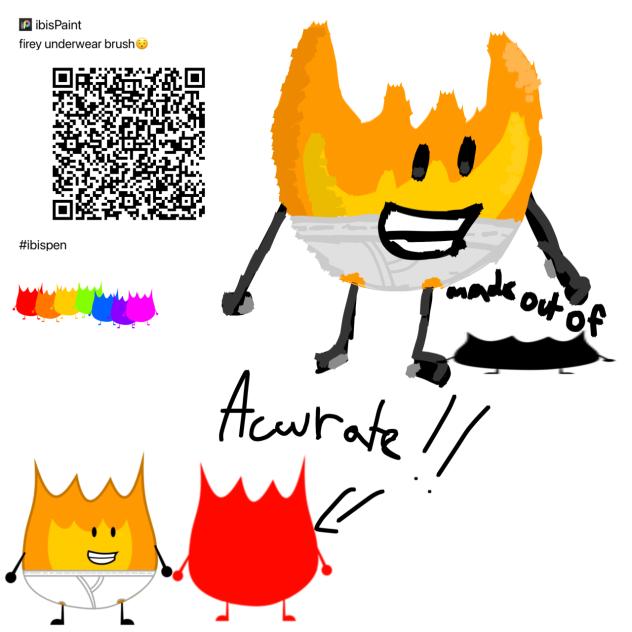 Firey underwear brush 🧐🧐🧐