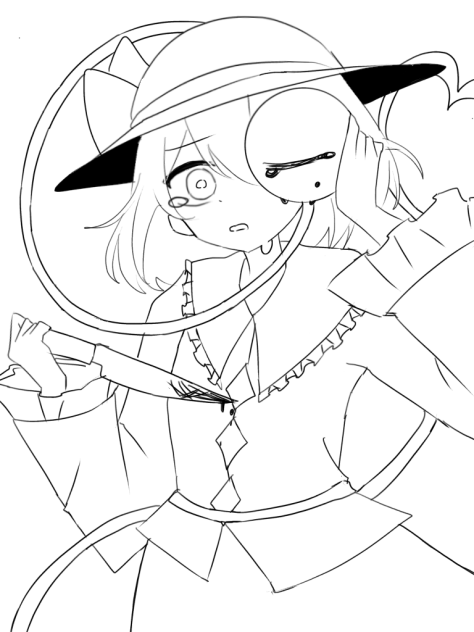 こいちゃん専用ページ こいしちゃん！ 線画 - ibisPaint