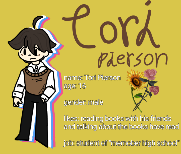 My comic character @Tori Pierson@