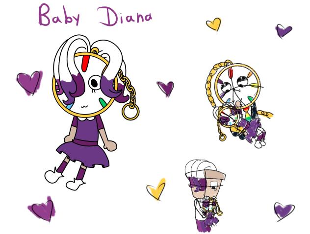 Baby Diana Timely (ArtClock fan child)