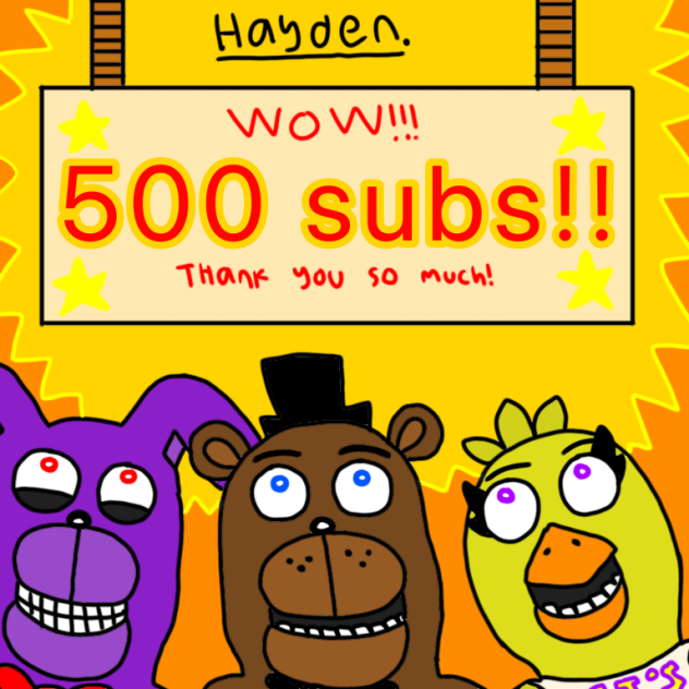 500 subscribers speed draw