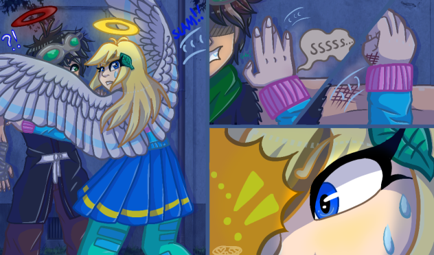Never Test Comic Panels
