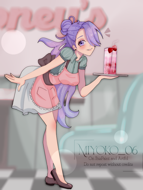 Waitress Hailey- Diner Version