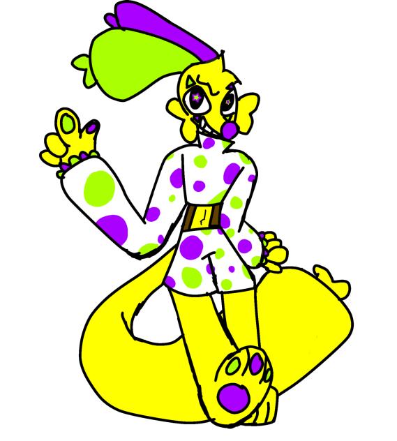 I re-did Looey in my style
