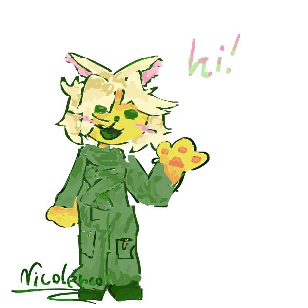 Lloyd as furry