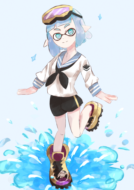 ばしゃん！💦