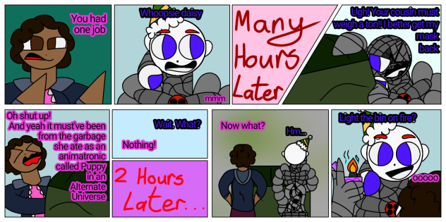 Run away bin (Louise's FNaF roleplay)p7.