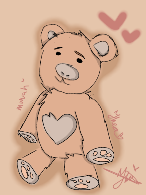 Cute bear - ibisPaint