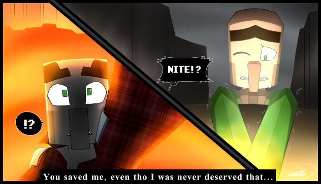 You saved me...