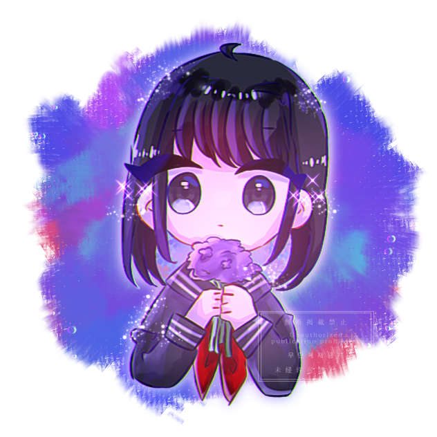 フリーアイコン💜💙
