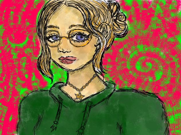 self portrait but creepy