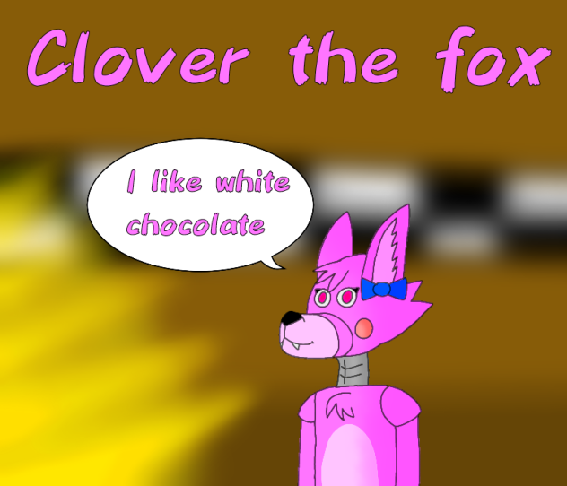 clover the fox fnaf oc