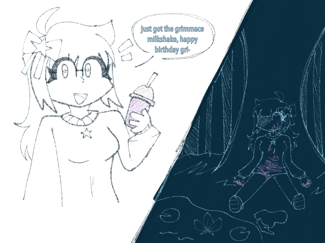 Happy Birthday Grimmace