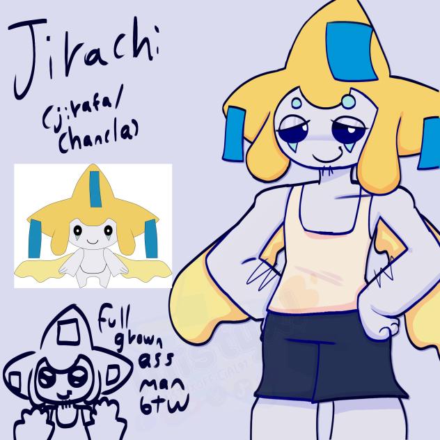 Jirachi starters redesign I think