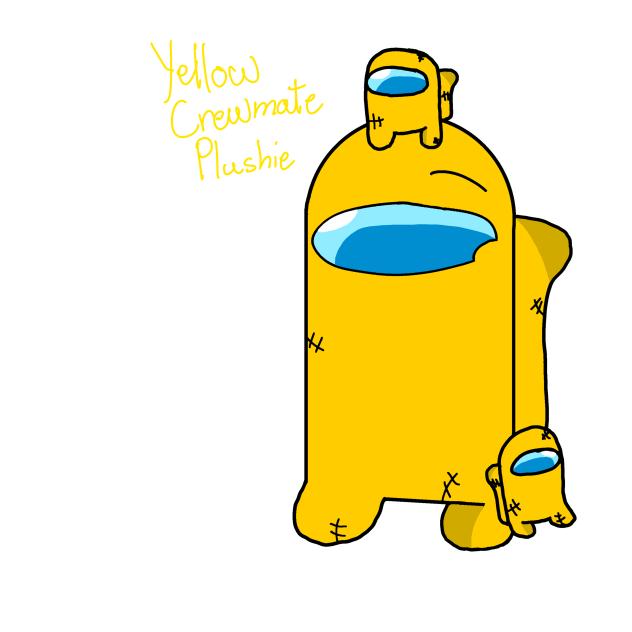 Meet Yellow Crewmate Plushie