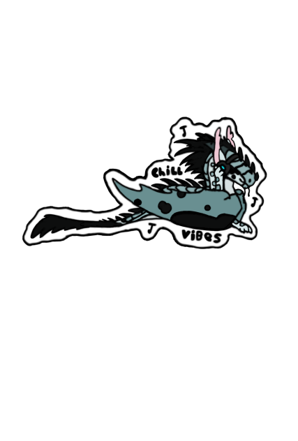 Chill Vibes Sticker 2023