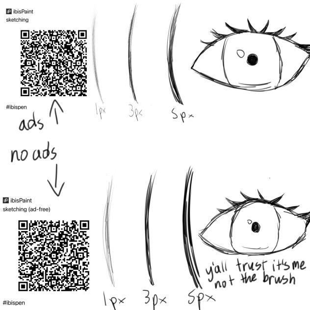 sketching brush ad-free