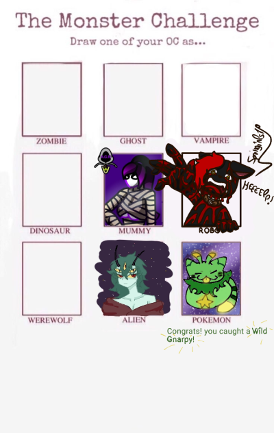 draw one of your oc as... collab