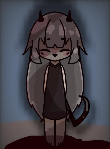 アハハ！悪魔って言うんだ！