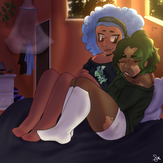 Me and my friends oc x3