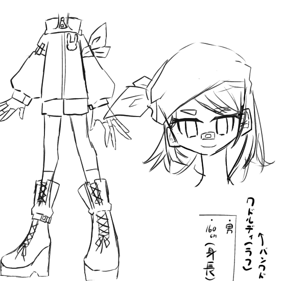 擬人化ワドルディラフ