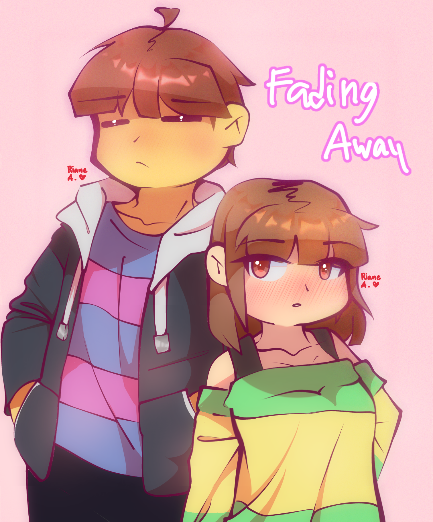 Fading Away (Undertale) fanart • Charisk - ibisPaint