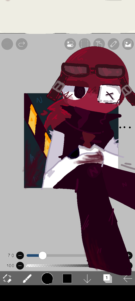 red Is coming!! - ibisPaint