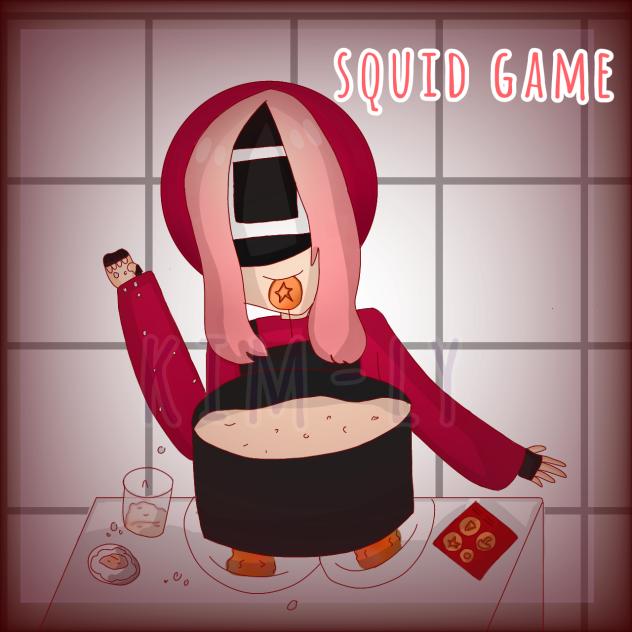 squid game red guys or idk