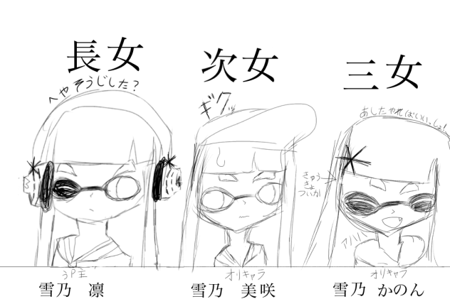 三姉妹