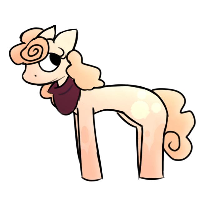 Shelly as a pony