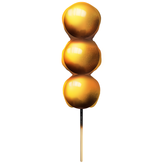 dango hmmmmmm munch chomp on nom