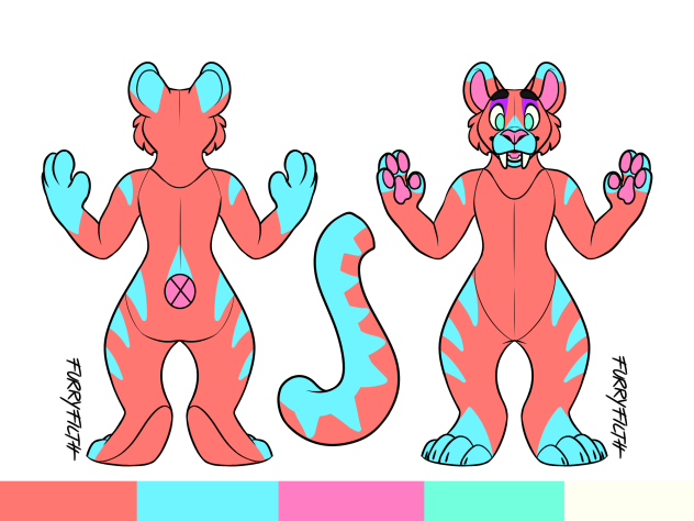 Rose the Saber Toothed Tiger