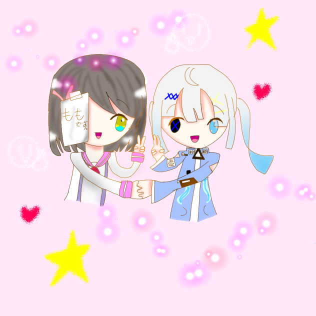 #そらの色をももいろに